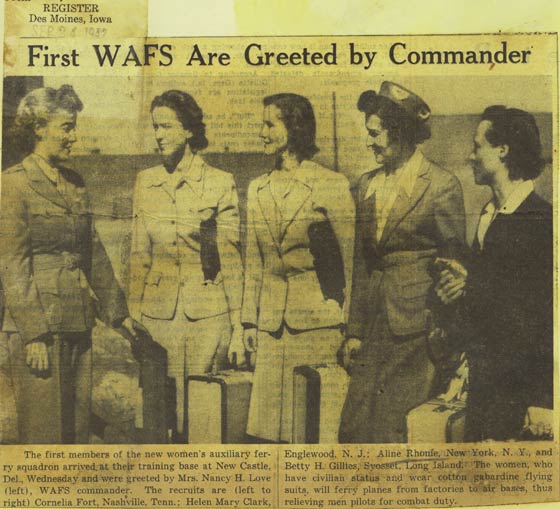 DesMoines, IA Register, September 24, 1942 (Source: Roberts)